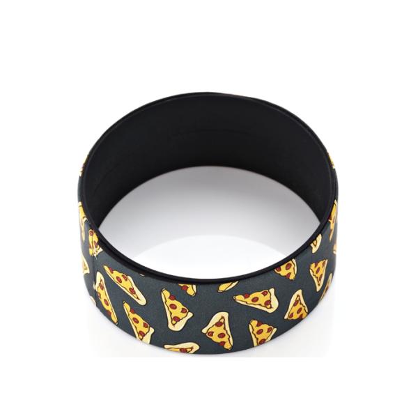 25MM width sports rubber bracelets silkscreen HOT PROMOTIONAL GIFT 2017
