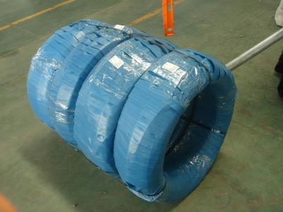 cabo de aço galvanizado aprovado CE de 7x2.8mm, fio de aço galvanizado de mergulho quente para cercar