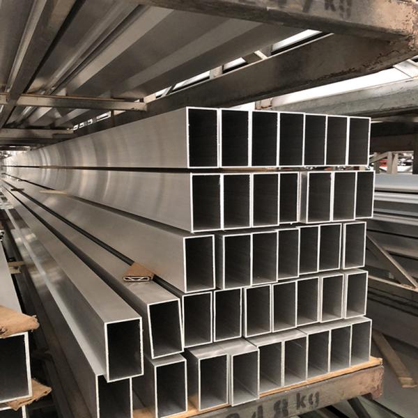 6063 Anodized Aluminum Square Round Oval Tube Profile Customized