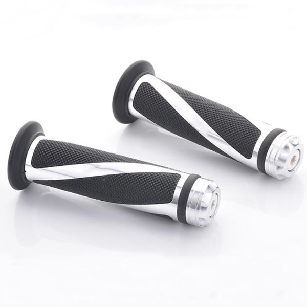 22mm Universal Motorcycle Handle Grip for Harley Custom Modification Sample in Orange
