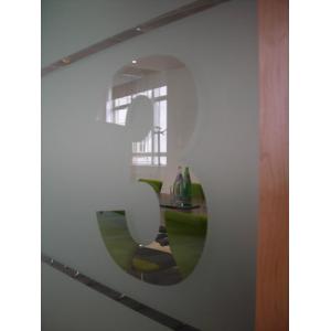 La résistance aux intempéries 100mic a givré des autocollants de vinyle pour des graphiques de fenêtre