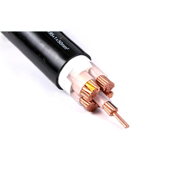 0.6/1kV CU XLPE PVC Insulated Cable , U-1000 R02V 5 Core Power Cables Bare Copper Conductor