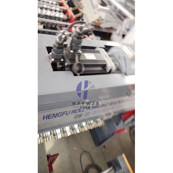 Stable High Rigidity Corrugated Roll Forming Machine 350H Steel Frame 7.5kw  26 Sets Roll Forming Design