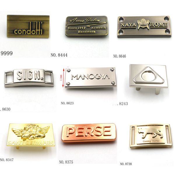 Black Logo Name Plates Engraved Epoxy Name Tag Hypoallergenic