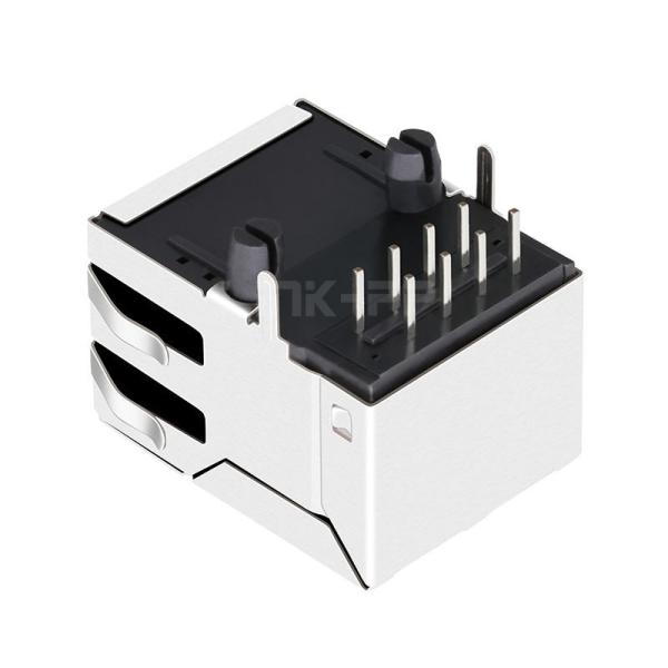 LPJ16113CNL 10/100 Base-T Tab Up Without Led Single Port 8P8C Modular Jack RJ45 Female Connector