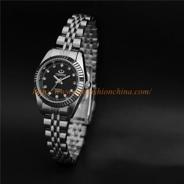 004A Couple Watch Pair Watches Man Woman Watch Ladies Watches Stainless Steel Watch New