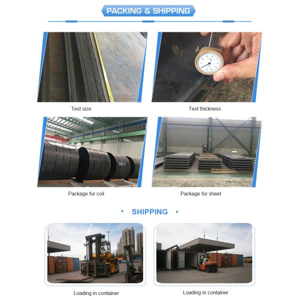 Placa de aço estrutural do carbono S355J2