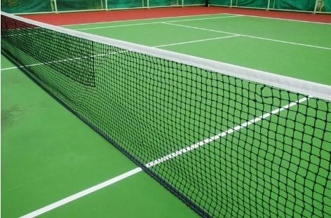 PE Material Outdoor Sports Netting / Portable Mini Tennis Net