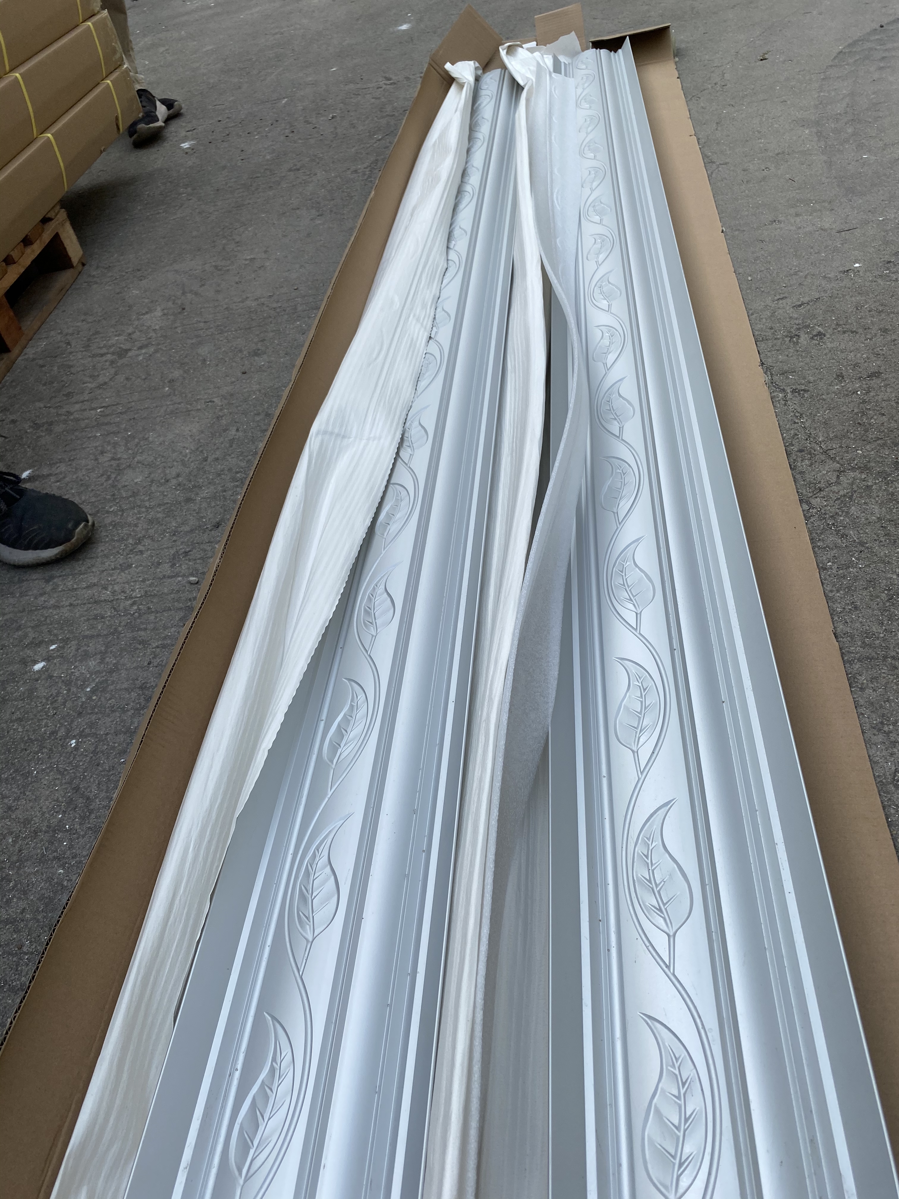 White Gypsum Plaster Mold For Africa Market