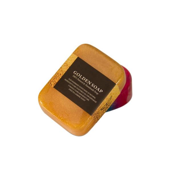 Private Label Organic Bath Soap For Face Anti-Acne 24k Organic Face Whitening Soap