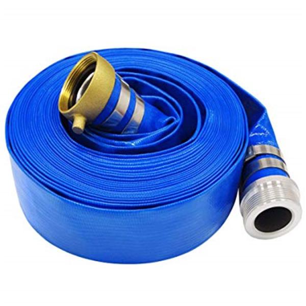 Factory Offer Flexible Pvc Layflat Hose Irrigation Water With Camlock