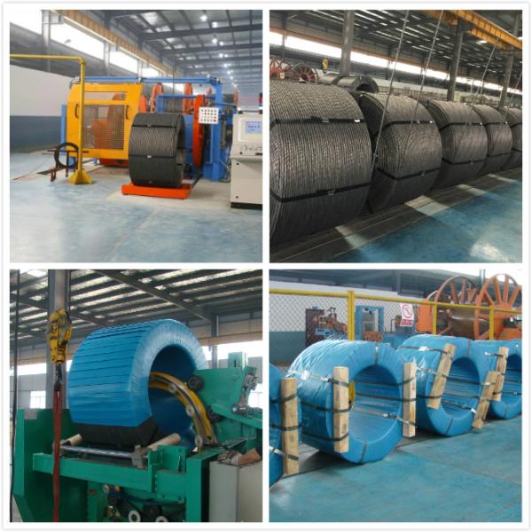 Стальная стренга/Ункоатед провод стренги ПК 7 для поднапряженного бетона