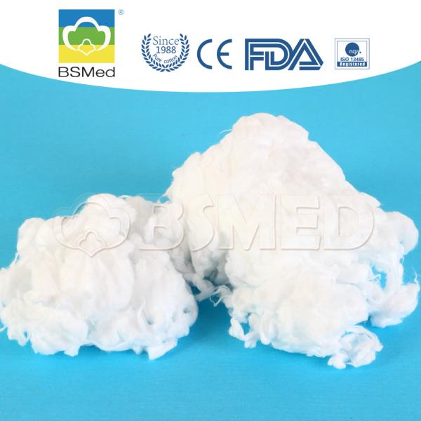 Medical Treatment Cotton White Absorbent Cotton Medical Cotton Materials Bleached Raw Cotton Material ISO Ce FDA Medical Supply Cotton Supplies Products