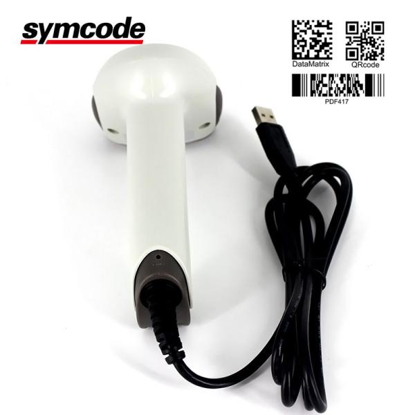Stable Durable Wired 2D Barcode Scanner Excellent Identification Ability