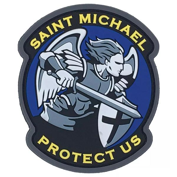 Custom Made PVC Rubber Patch Anti Tank Grenade Logo Hook And Loop Velcro