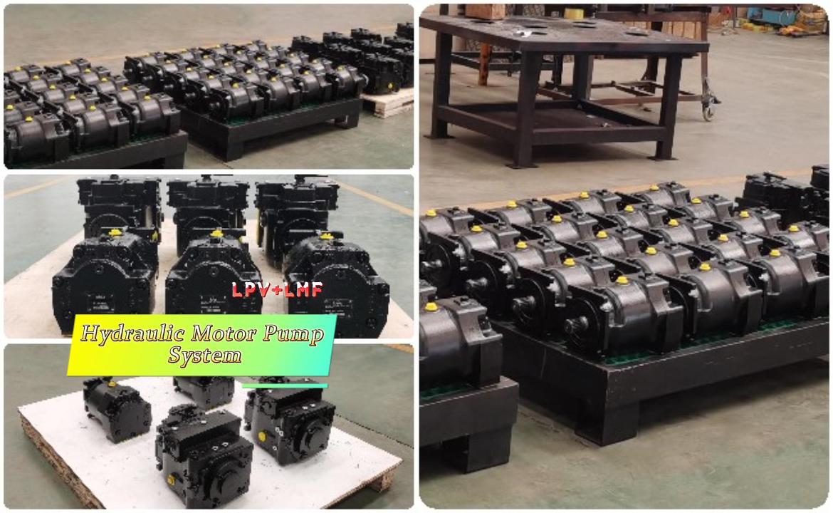 grape machinery hydraulic motor pump system Моторизованная насосная система с максимальным объемом нагрузки 110 мл/ч для ручной загрузки