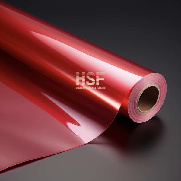 12 микронов красный ПЭТ фторсиликоновый линейка для выпуска Силиконовый покрытие боковой раны