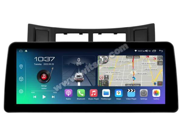 12.3 Smart Ultra Wide Screen For Toyota Yaris 2005-2012 Car Video Touch QLED Multimedia Stereo Player