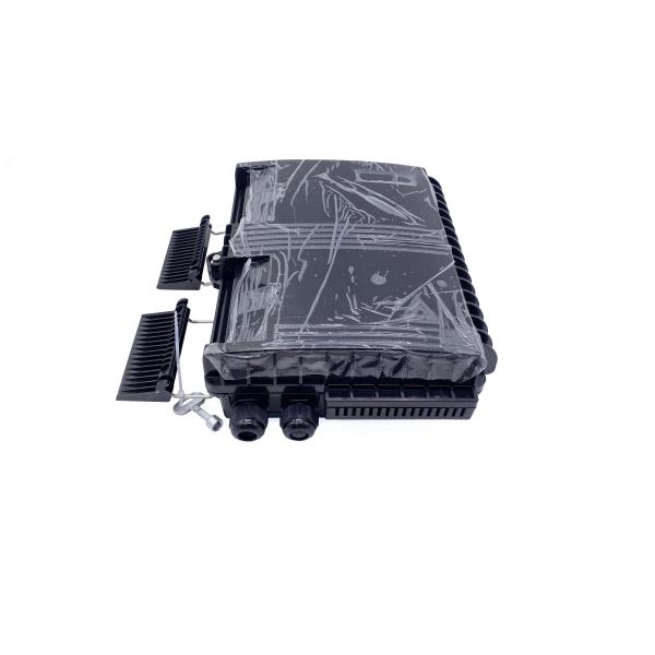 FTTH Outdoor IP65 16 Core Fiber Optic Splitter Box 1x16 Mini Splitter SC Connector Falt Drop Cable