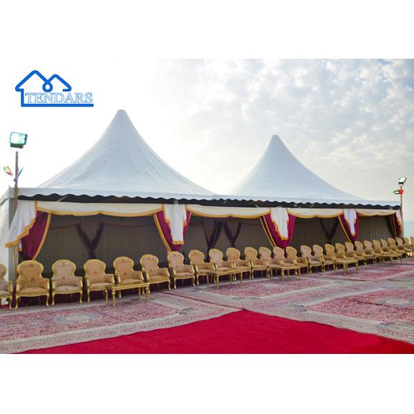 Acceptable Logo Stretch Tent Outdoor Wedding Party Aluminum Pergola Gazebo Pagoda Tent