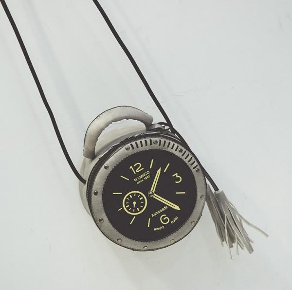 2016 summer new Miss Han Ban PU packet round clock fashion women's singles shoulder bag