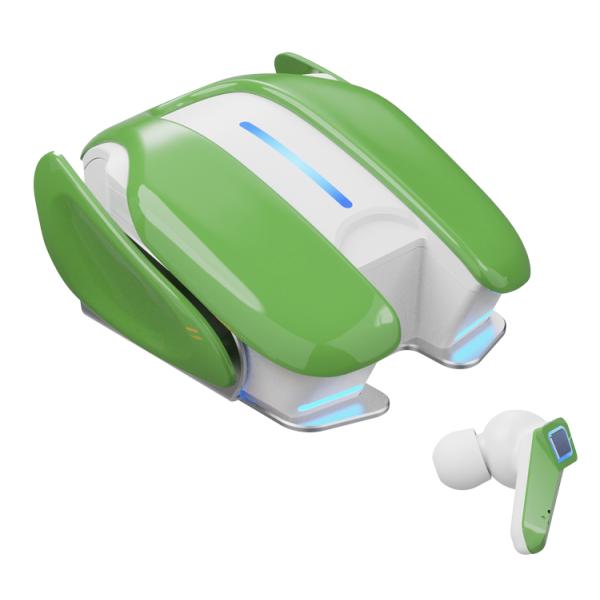 10 Meters Creative Wireless Earbuds Cool Shape Gaming Hi-Fi Stereo Headset