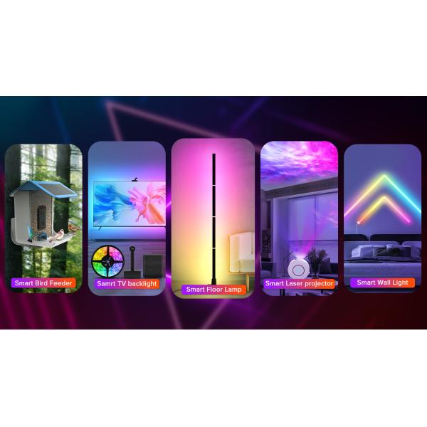 Управление голоса WiFi 2.4GHz синхронизации ТВ Immersive умное окружающее освещая с камерой