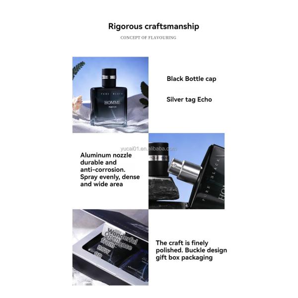 30ml*2 Long Lasting Natural Fragrance Body Spray for Men Charming Fragrance Original