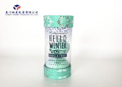 Stable Quality Plastic Cylinder Packaging Tubes With Colored Hard Paper Covers