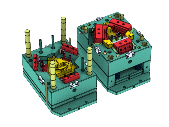 PC / TPU Внутренний корпус 1x1 Холодный прохожий Три пластины формы No.19015 и 19016 -C
