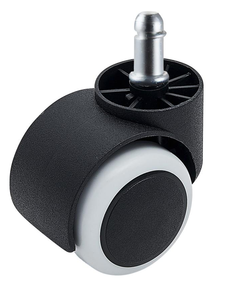 Lockable Swivel Plastic Caster Wheels with Ball Bearing for Furniture and Office Chairs