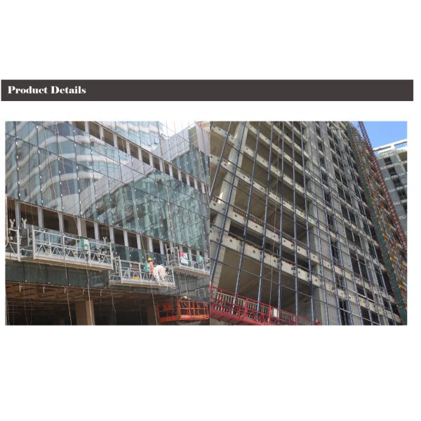 Unitized Glass Curtain Walls System Waterproof Exterior Aluminium Frame Structural Design