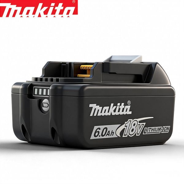 FCC RoHS Makita 18V 6Ah Battery Li Ion Replacement LXT BL1860B