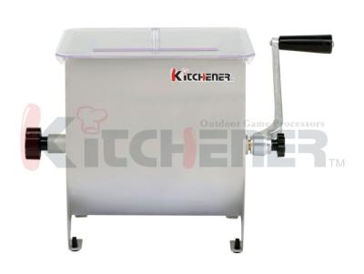 Adjustable Height Stainless Steel Meat Mixer 7 Gallon For Grinder Sausage Stuffer 