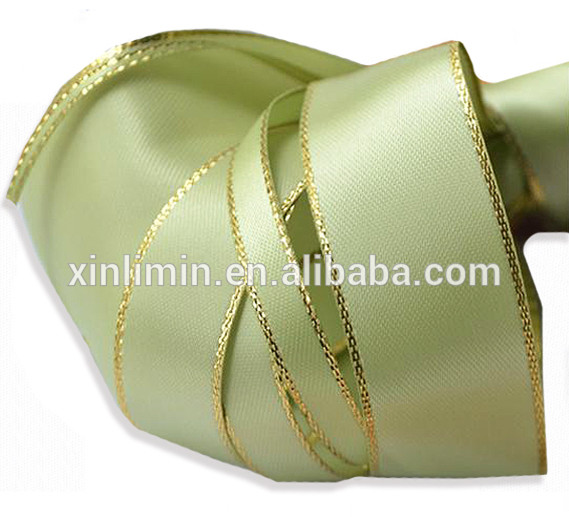 Eco Friendly Recycle Polyester Material Ribbon Satin Ribbon for Home Textile 3mm-100mm