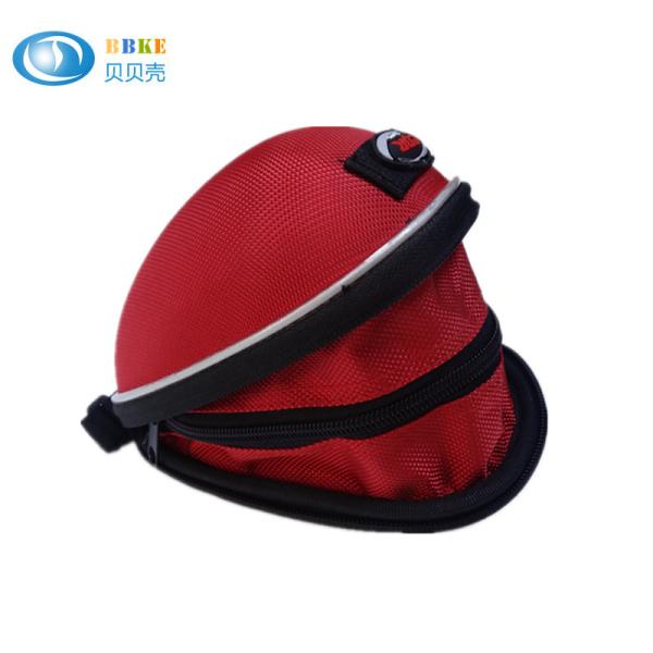 Red Sports EVA Tool Case Large Expandable Bicycle Bag Shock Proof And Waterproof
