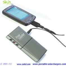 Universal Solar Panel Charger For Mobilephone With Li-ion Rechargeable Battery