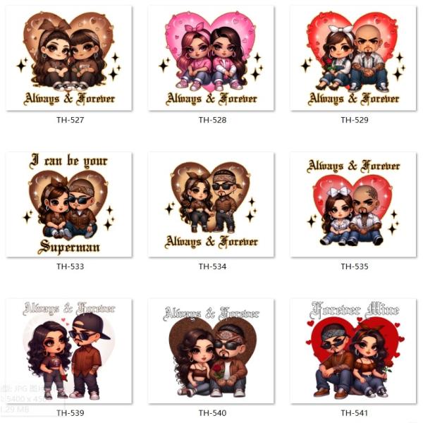 UVDTF packaging custom UV transfer stickers 16oz cup sleeve 20oz stickers DTF transfer labels