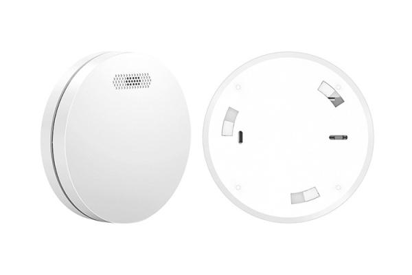 85 DB ABS Material Battery Wireless Smoke Alarms Detector Home Security For Fire Alarm