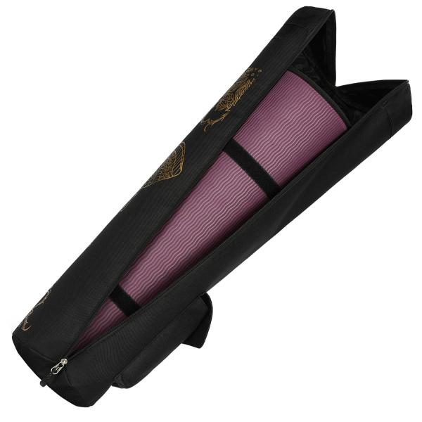 Full Zip Exercise Gym Carry Bag , Yoga Strap Bag Oxford Cloth With 2 Pockets