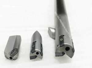 Outils de forage à canon de précision. Tête de forage BTA avec insertion