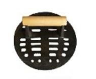 cast iron grill press