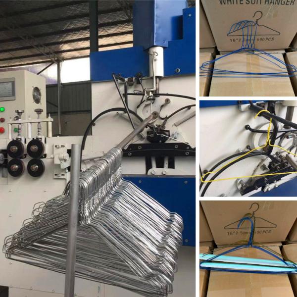Durable 16 Inch 1.9mm Galvanized Wire Hangers For Dry Cleaner Silver Color