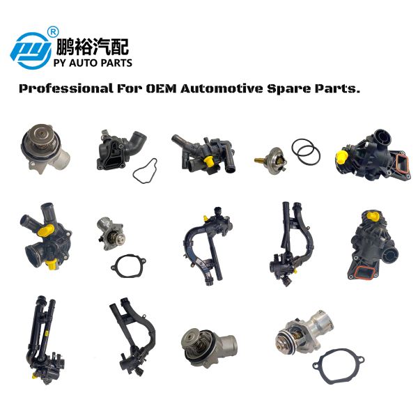 Demillon Engine Coolant Thermostat Housing Thermostat Auto Parts for Mercedes Benz C250 Slk250 2712000315