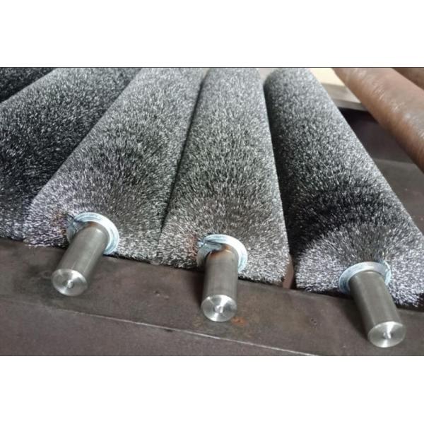 Customizable Deburring Wire Brush Roller Stainless Steel Wire Brush Roller