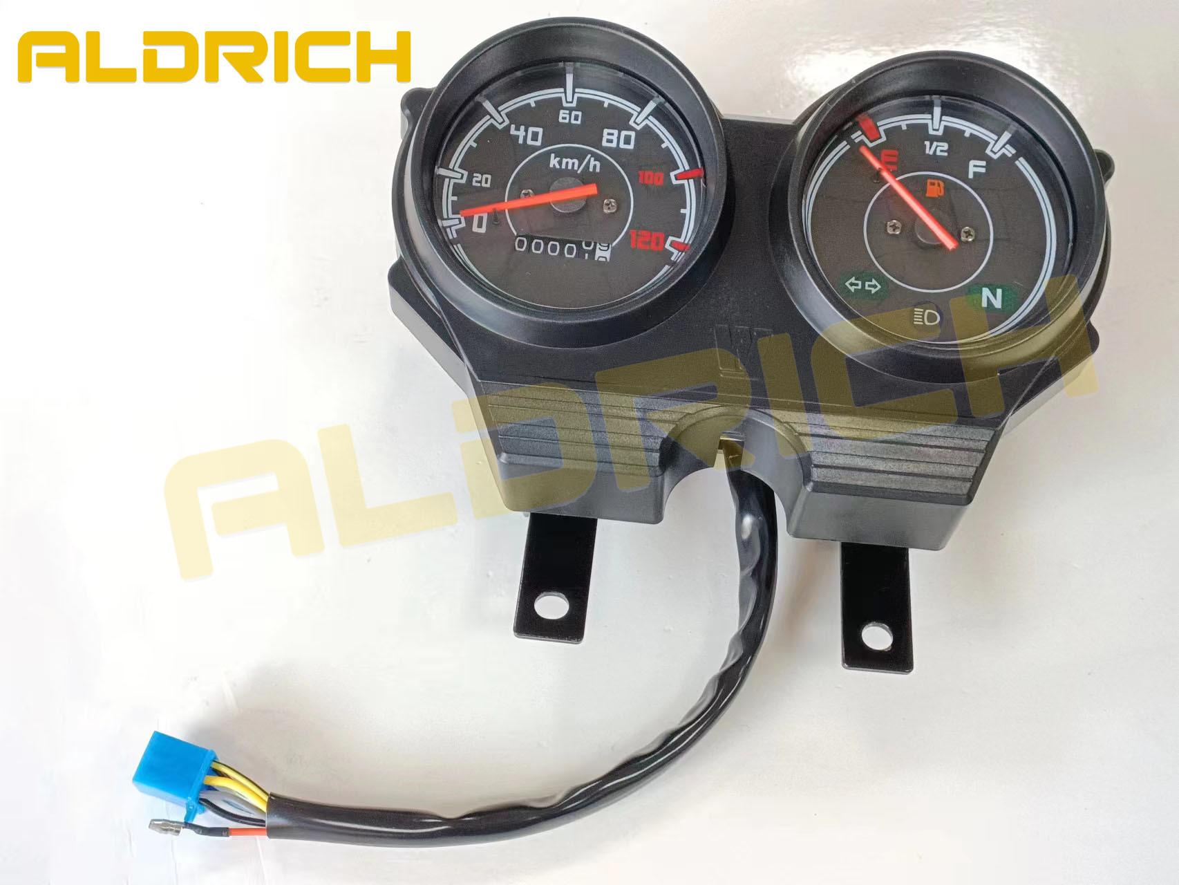 Xpress 34100H17400H000 Motorcycle Speedometer, High-Accuracy ABS Dashboard, Digital Odometer Gauge Assembly for Xpress 125cc