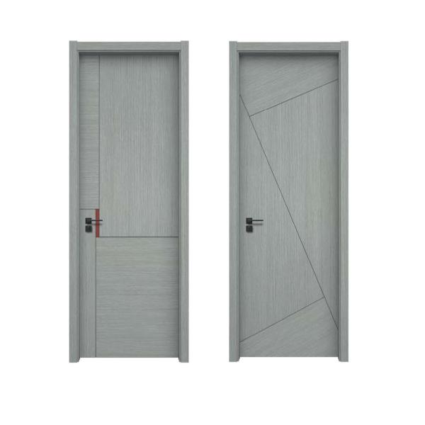 Luxury Cherry Interior Swinging Wooden Flush Door 18mm MFC