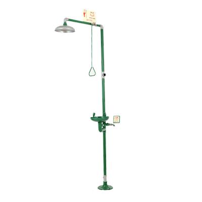 Standard Version Emergency Shower Eyewash Station ABS Material Green Color