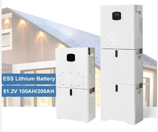 ESS All In One Inverter Home Energy Storage Systems 5KW Inverter And 5kwh, 10kwh, 15kwh 20kwh Battery Energy Storage