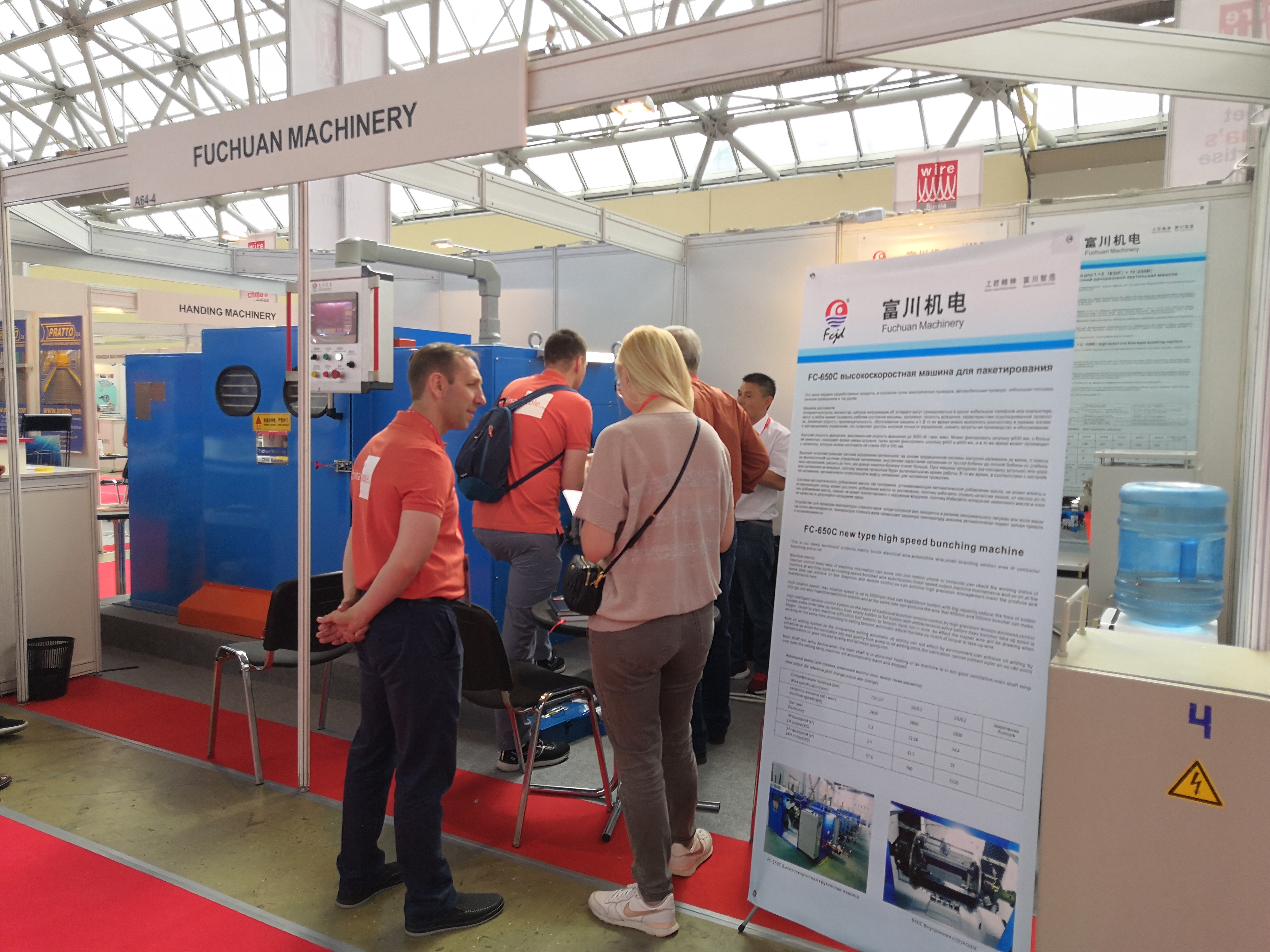 Fast Pvc Extrusion Machine , Eco Friendly Double Twist Bunching Machine